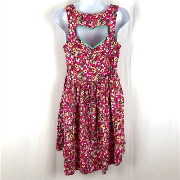 Xhilaration ❤️ back sleeveless dress pockets M - Picture 5 of 7